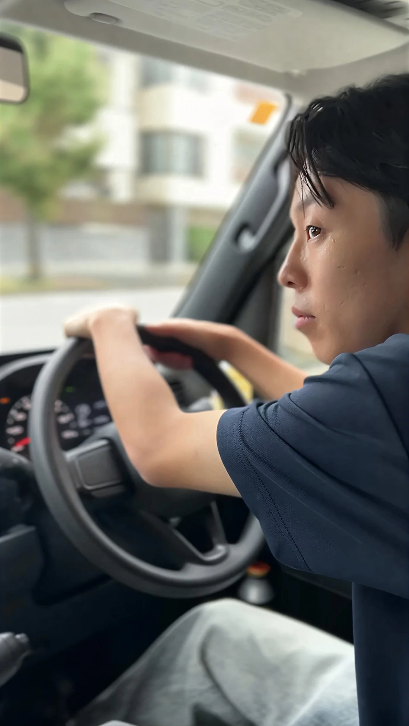 運転中のCLoREドライバーの様子